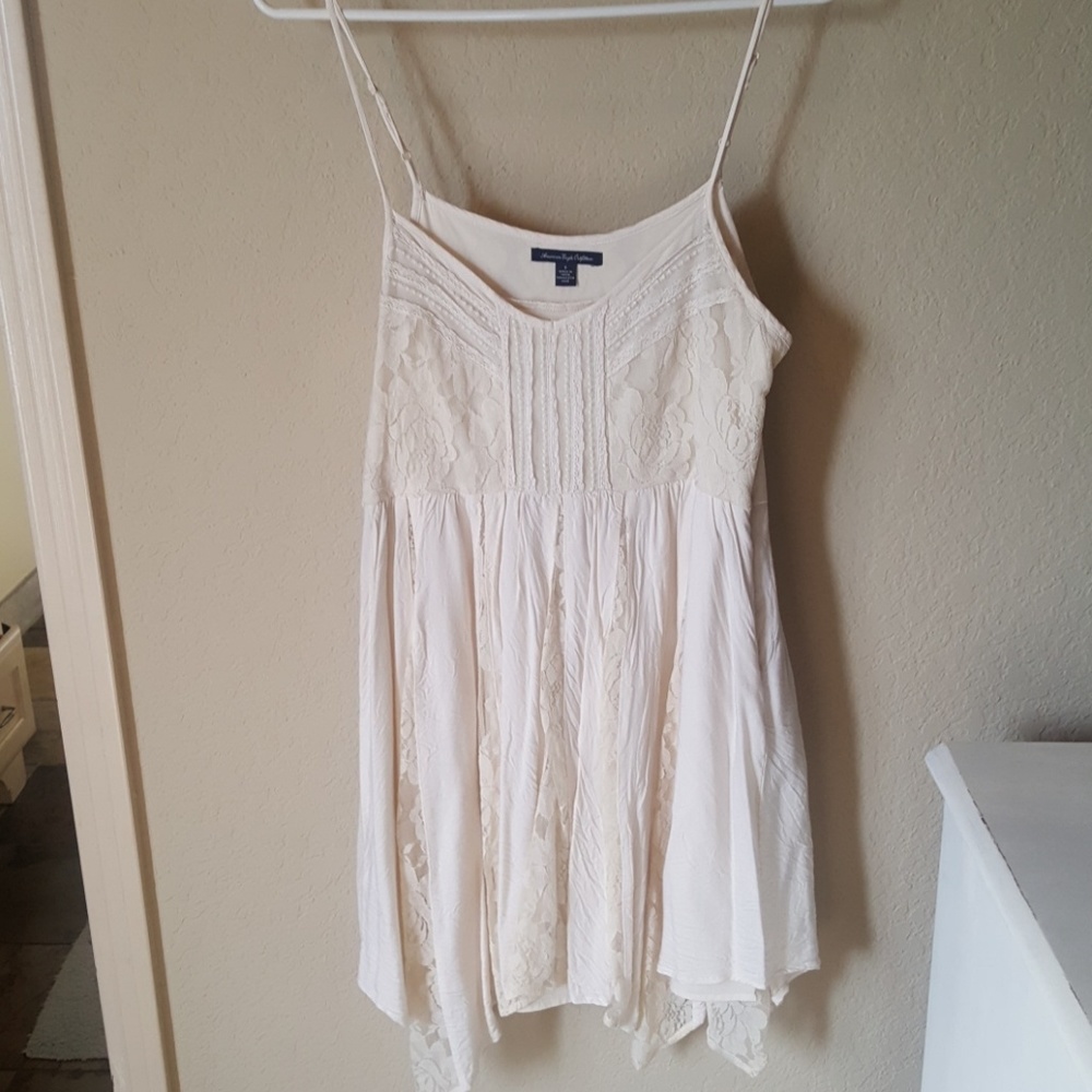 American Eagle off white dress